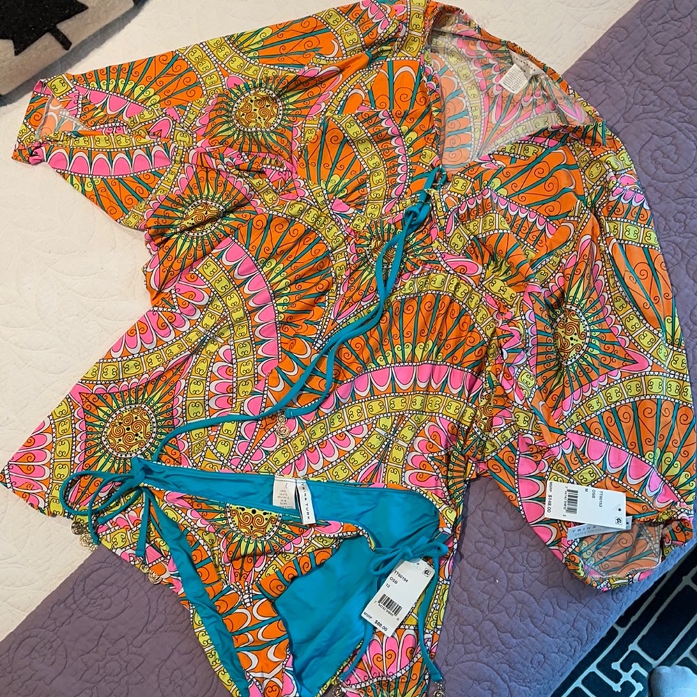 Trina Turk swim set. NWT.